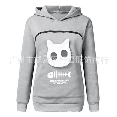 pet carrier thicken shirts cats lovers hoodie kangaroo dog