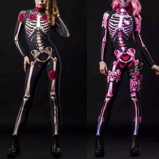 Halloween Skeleton Jumpsuit Family Outfit