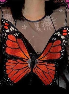 piece mm mmx fuchsia ethereal brooches pin fabric brooch