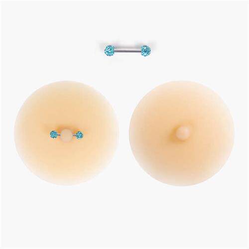 Pure silicone with nipple ring stickers invisible seamless
