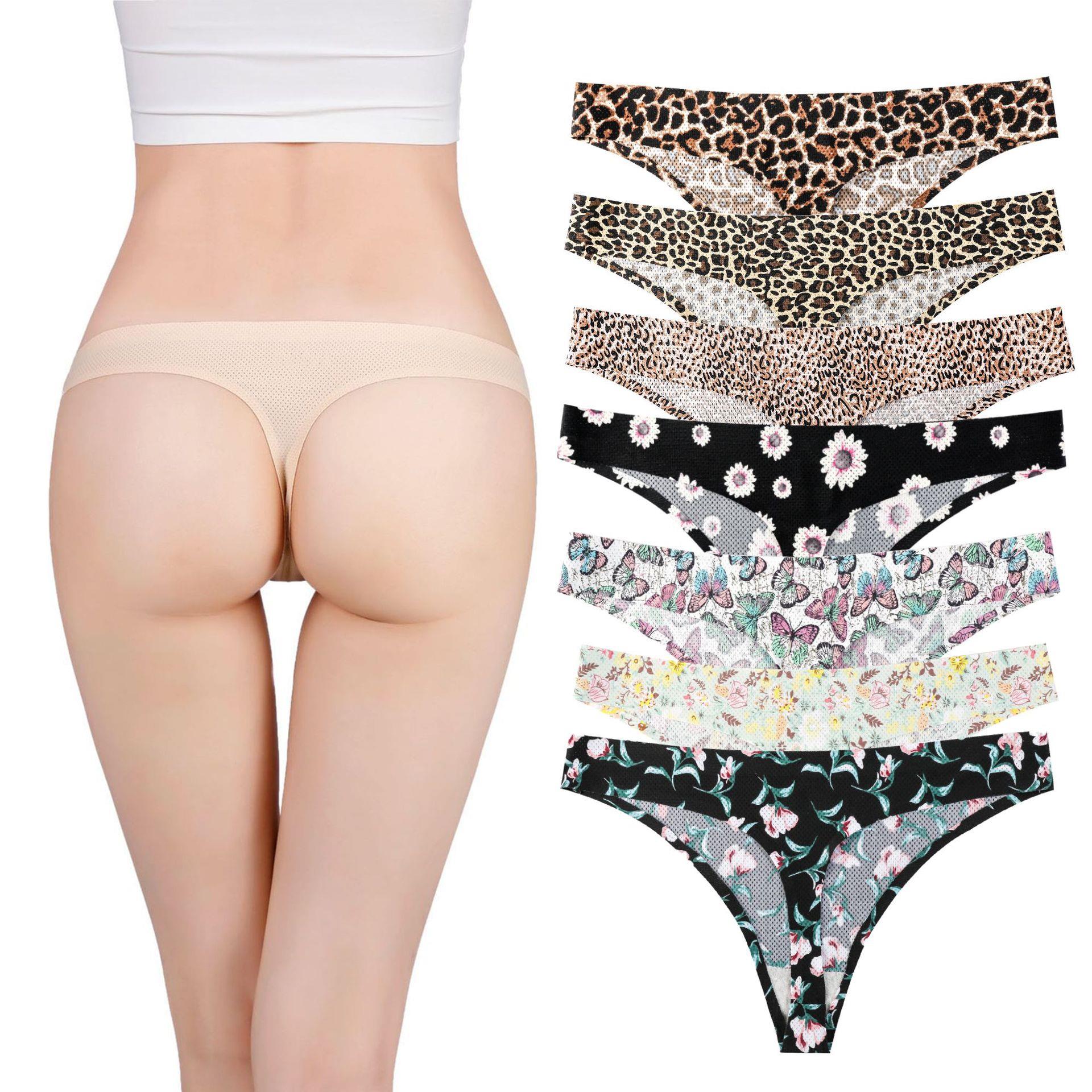 mid-waist one-piece temptation hot breathable thong