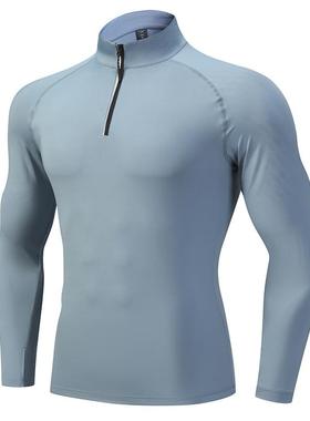 men long-sleeved and sports for clothes half-zip clothes