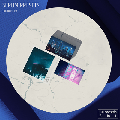 蒸汽波 Synthwave 复古 lofi GOGOi Serum  血清 预制 3合1
