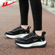 稳定支撑厚底透气减震慢跑黑色学生运动鞋 回力跑步鞋 新款 秋季 女鞋