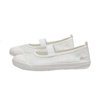 回力芭蕾舞鞋女2025春季新款布鞋小白鞋护士鞋懒人鞋白色帆布鞋女