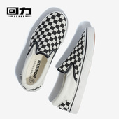 帆布鞋 女学生板鞋 春季 休闲鞋 女 低帮女情侣一脚蹬百搭时尚 回力女鞋