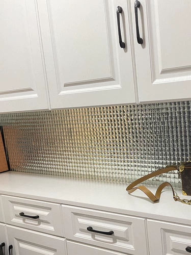 Кристаллическая стеклянная буровая мозаика 13 флэш -тренировки плитка хрустальная настенная пленка и телевизионная фона стена назад