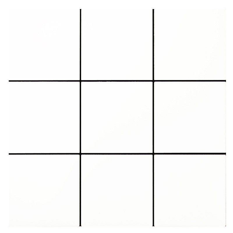 98mm白色金属铝塑板马赛克墙贴九宫格瓷砖吧台店铺背景墙背胶自粘