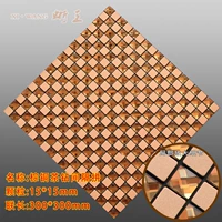 15 коричневого бронзового чая с бриллиантовым актом