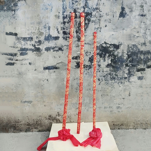 挑花篮专用红扁担回娘家有弹性秧歌舞蹈结婚道具扁担儿童小扁担