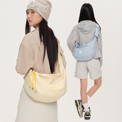 VAOPER喂牌饺子包大容量斜挎包