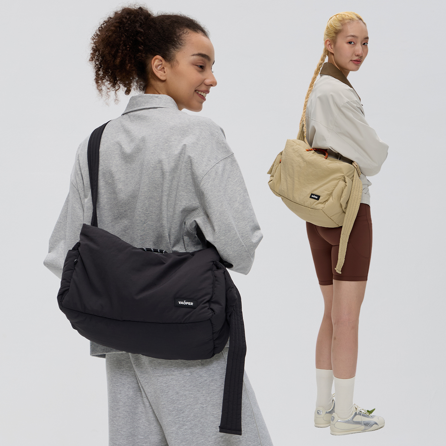 VAOPER喂牌可调节轻便云朵包