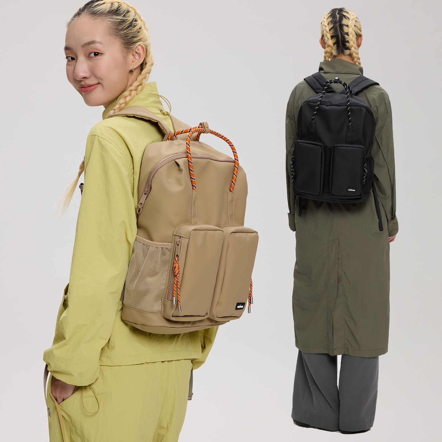 VAOPER大容量双兜背包户外登山包