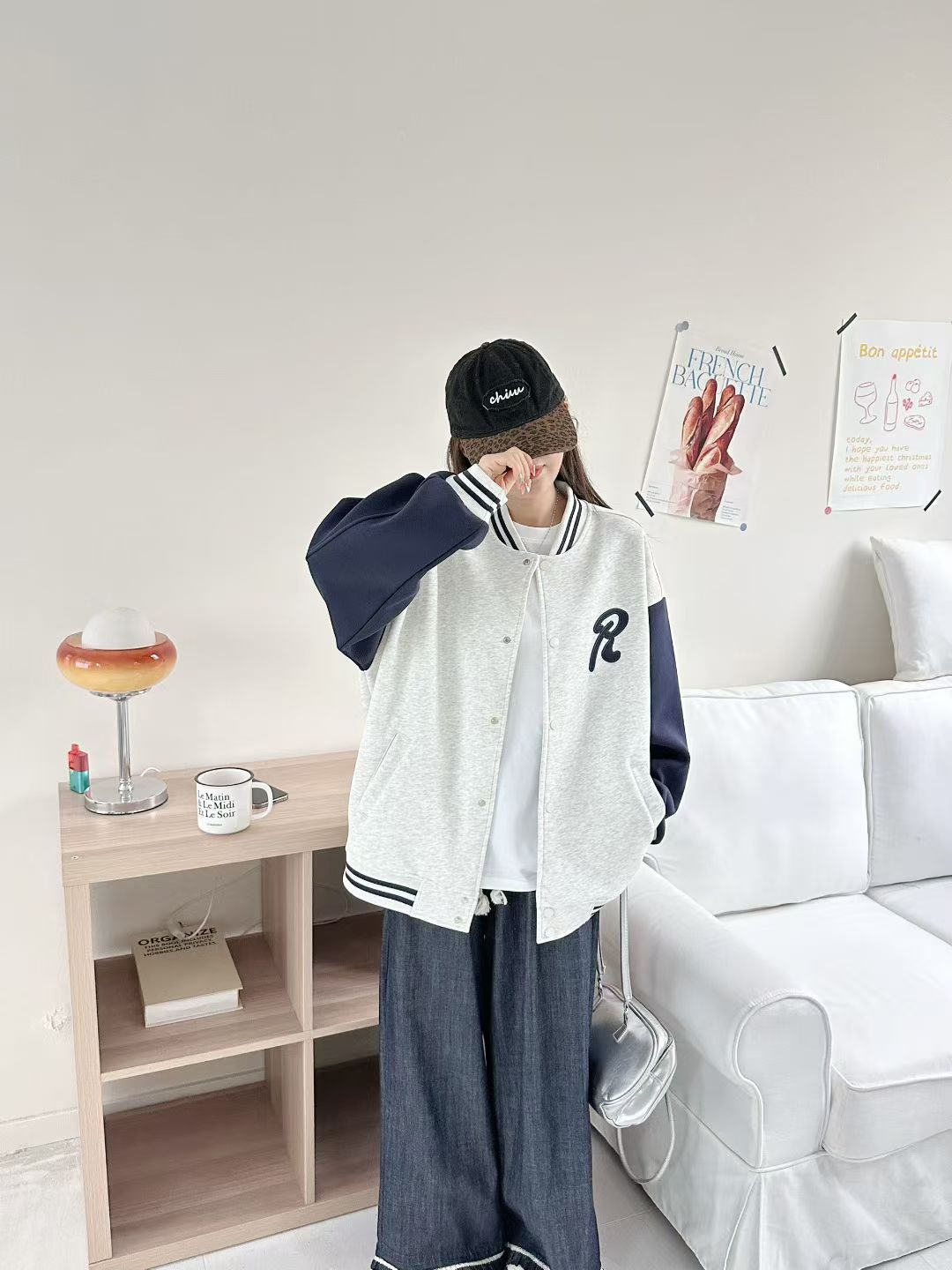 2026春季新款女装时尚休闲百搭棒球服外套女宽松长袖高中生上衣潮