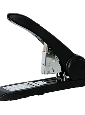 得力0395重型加厚省力订书机210页长臂大号订书器厚层财务装订器
