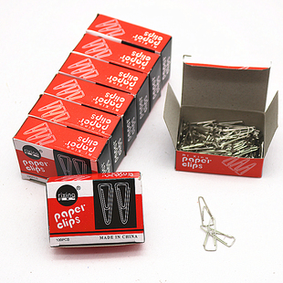 日兴牌高俊三角形回形针 回形针 创意 25mm回形针 曲别针