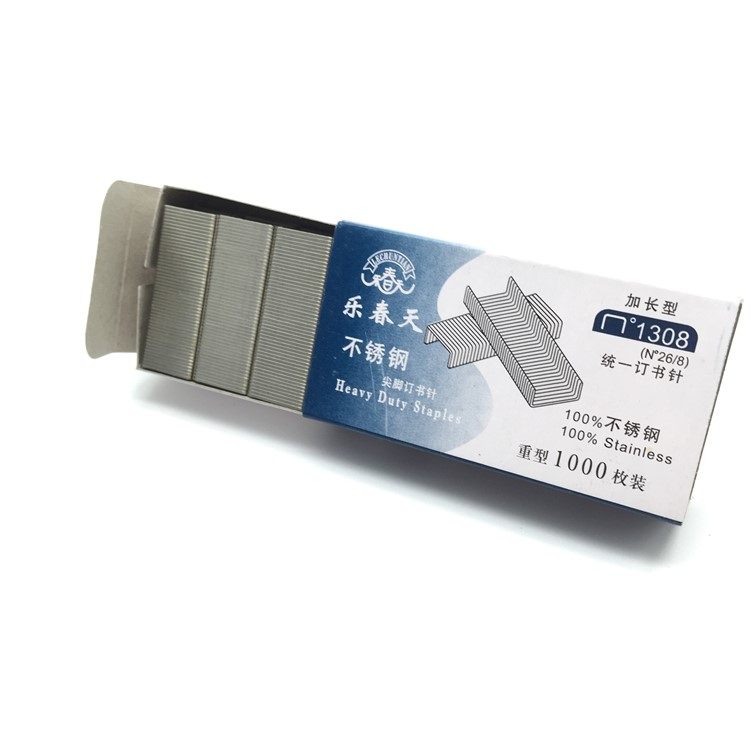 LECHUN 1308 스테인레스 스틸 스테이플 238 스테이플 8MM 스테이플 50 페이지 26|8