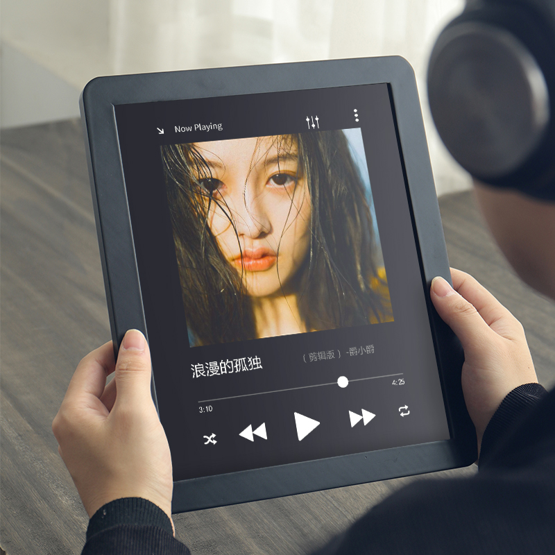 音乐相框照片定制diy手工纪念册情侣礼物送女朋友洗相片创意摆台