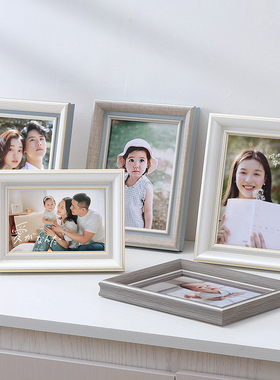 相片打印加相框洗照片做成相册定制6寸7寸8寸5摆台空框挂墙高级感
