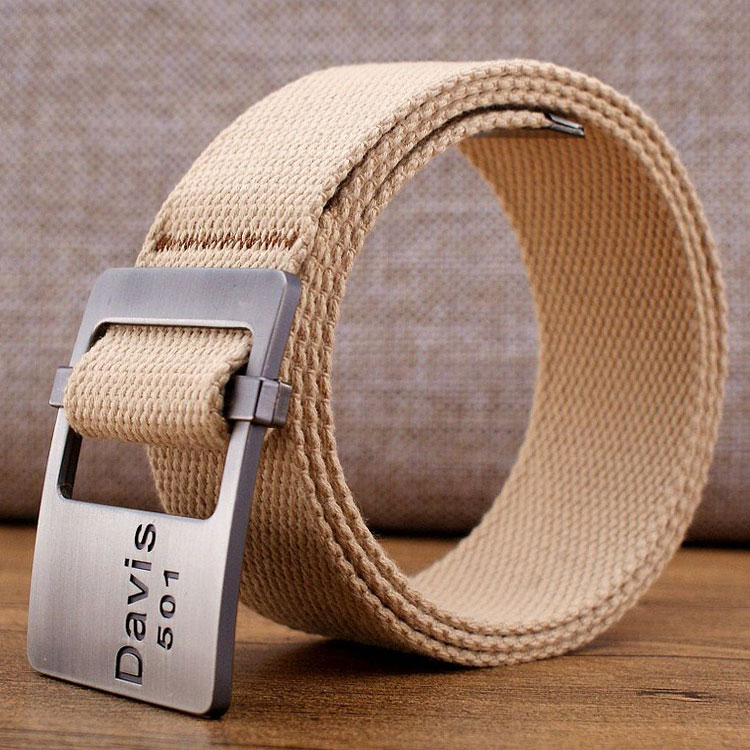 男女通用百搭自动扣休闲皮带青年加长编织帆布腰带学生夏季裤带