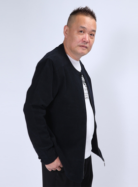 高三强男唐装 汉服 商务休闲外套 中国风春秋款上衣 15629