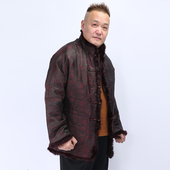 盘扣立领外套中国风汉服棉服16920 唐装 秋冬男士 高三强新款