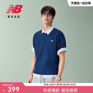 New Balance NB26新款男士潮流舒适运动休闲短袖T恤MT61A99I