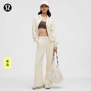 Brushed Softstreme 女士拉绒中褶阔腿裤丨lululemon丨LW5IPEA