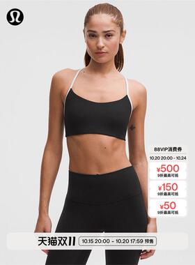 Flow Y 女士运动内衣 A/B Evolve*Pop Strap丨lululemon丨LW2EW3S