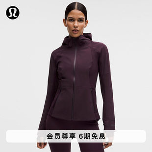 lululemon Cross LW4CEGS 拒水 防风 Chill 女士运动夹克