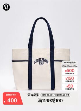 Daily 多口袋设计帆布手袋 *学院风丨lululemon丨LU9CHRS
