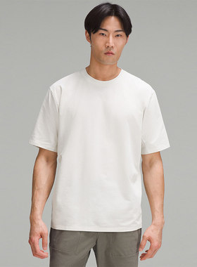 Pique 男士超宽松款珠地 T 恤丨lululemon丨LM3EM5S