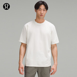 Pique 男士超宽松款珠地 T 恤丨lululemon丨LM3EM5S