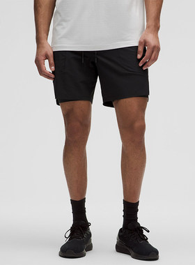 License to Train 男士运动短裤 7  *内衬款丨lululemon丨LM7BHLS
