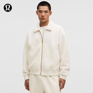 Textured Fleece 男士飞行员夹克 *新年款丨lululemon丨LM4AV0S