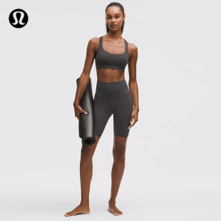 Align? 女士运动高腰紧身短裤 8 芯吸丨lululemon丨LW7CRMS