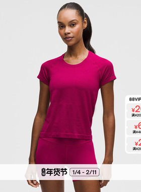 Swiftly Tech 女士运动短袖 T 恤 2.0 *Race丨lululemon丨LW3HT1S