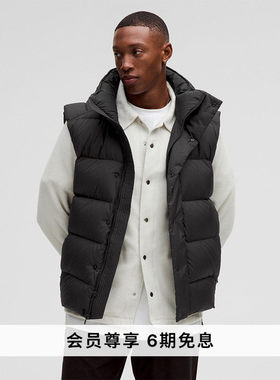 Wunder Puff 男士羽绒马甲 防风 拒水丨lululemon丨LM4AIHS
