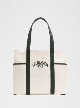 Daily 多口袋设计帆布手袋 *学院风丨lululemon丨LU9CHRS