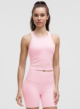 Ebb to Street女士短款工字运动背心内置内衣丨lululemon LW1CJUS