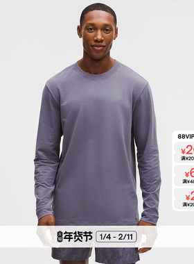 Zeroed In 男士运动长袖 T 恤丨lululemon丨LM3F93S