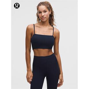 Nulu Paisley女士瑜伽后侧蕾丝涡纹内衣芯吸丨lululemon丨LW2EKRS