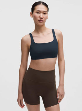 FlexyFlex 女士方领口运动内衣速干芯吸丨lululemon丨LW2EQMS