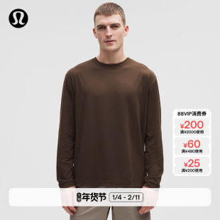 EasySet 男士训练长袖 T 恤 速乾 芯吸 丨lululemon丨LM3FUFS