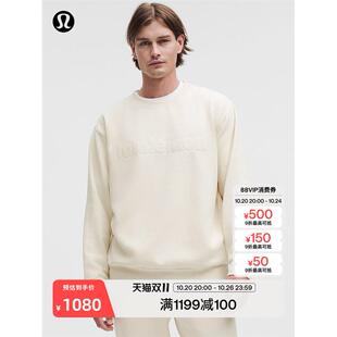 Steady State 男士圆领卫衣 *文字徽标丨lululemon丨LM3FVES