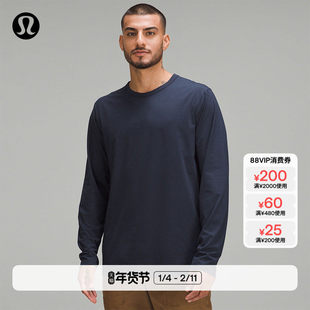 Fundamental? 男士长袖 T 恤 速乾丨lululemon丨LM3CZRS