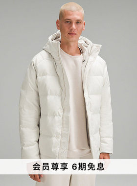 Wunder Puff 男羽绒外套*功能型帆布羽绒服丨lululemon丨LM4AJIS