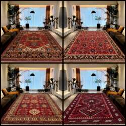 摩洛哥地毯美式复古波斯地毯卧室客厅沙发茶几土耳其民谣酒馆地毯