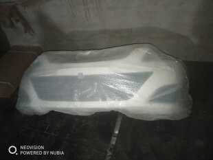 北汽E130/E150原厂全新前保险杠 格林兰白 漆前杠总成,带下格栅