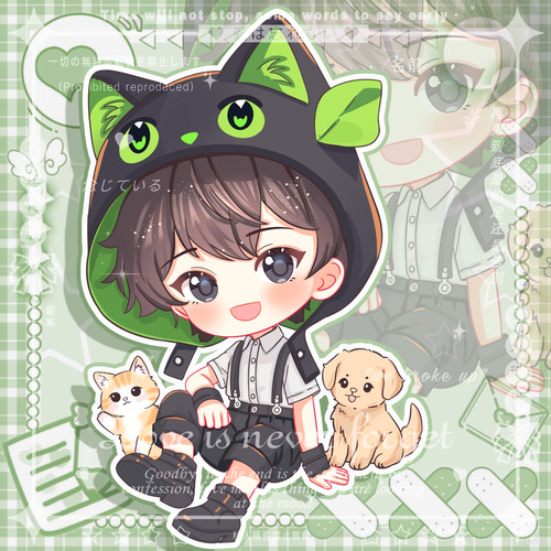 原创Q版手绘头像约稿卡通游戏